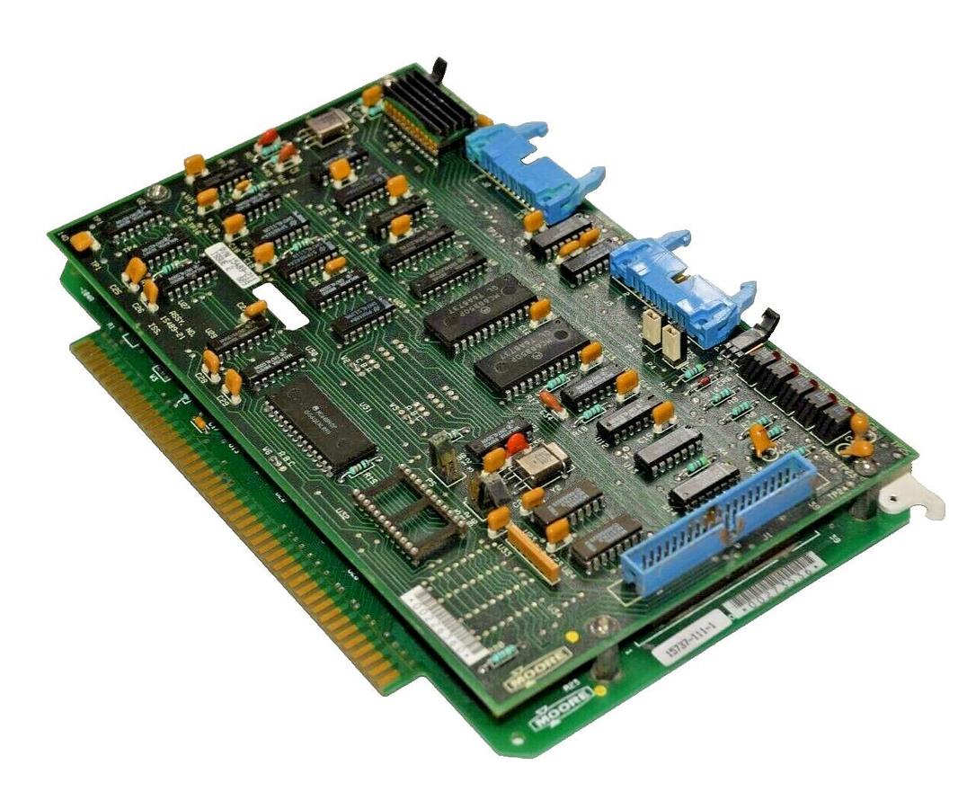 Used SIEMENS Moore card 15737-114-1 157371141  BDC 15489-211