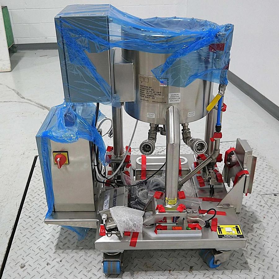 Millipore Mobius MIX 10L Single Use Mixer Mettler Toledo Scale MSPNA22150901