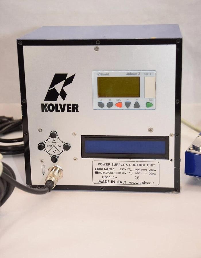 Used Kolver Torque Driver Screwdriver EDU 1AE/PLC/LTP/CC Control Unit PLUTO10D/N Tray