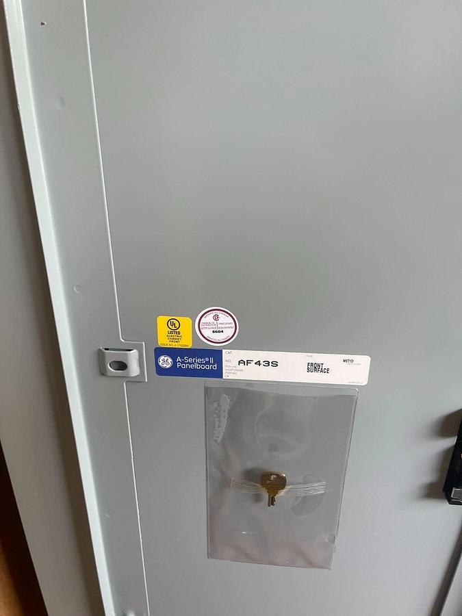 General Electric GE 43" A-Series II PanelBoard Front Surface Cover Panel AF43S