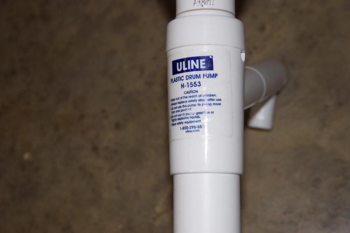 Used ULINE H-1553 Plastic Drum Pump