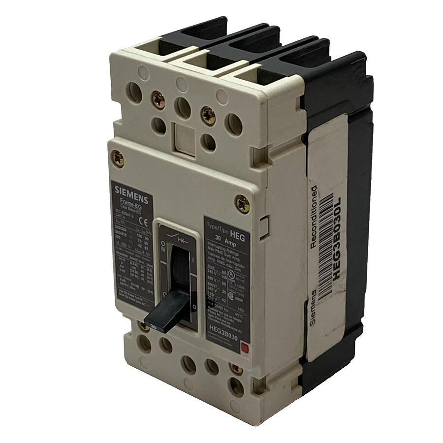 (NEW) SIEMENS E3RED43B030 ENC3R 3P 30A 30 Amp 30 A 480V 18KA Breaker