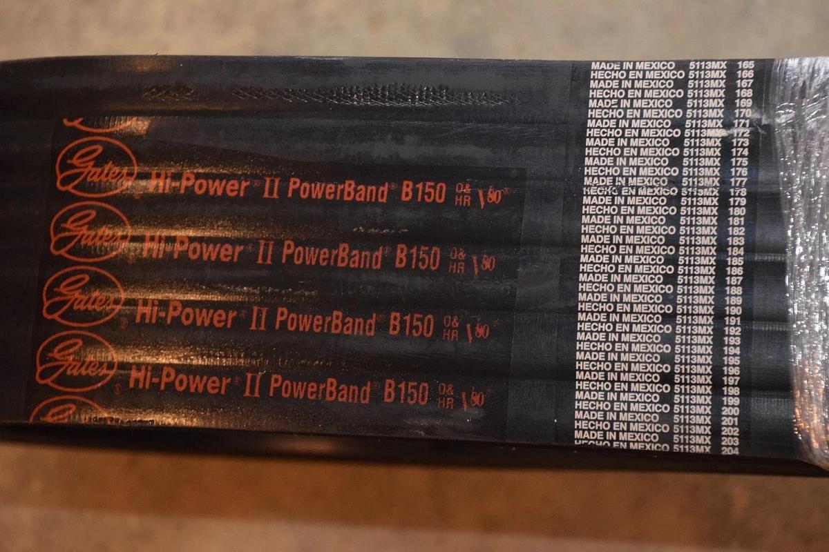 GATES 5B150 CLASSIC BANDED V-BELT NEW