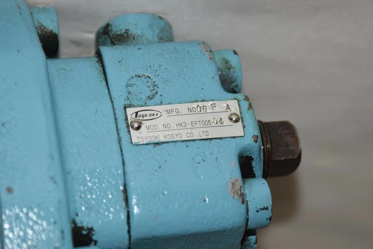 Used Toyo-Oki Hydraulic Variable Piston Pump HPP-VC2V-L14A5-EE-A HK3-EFT005-04 06FA