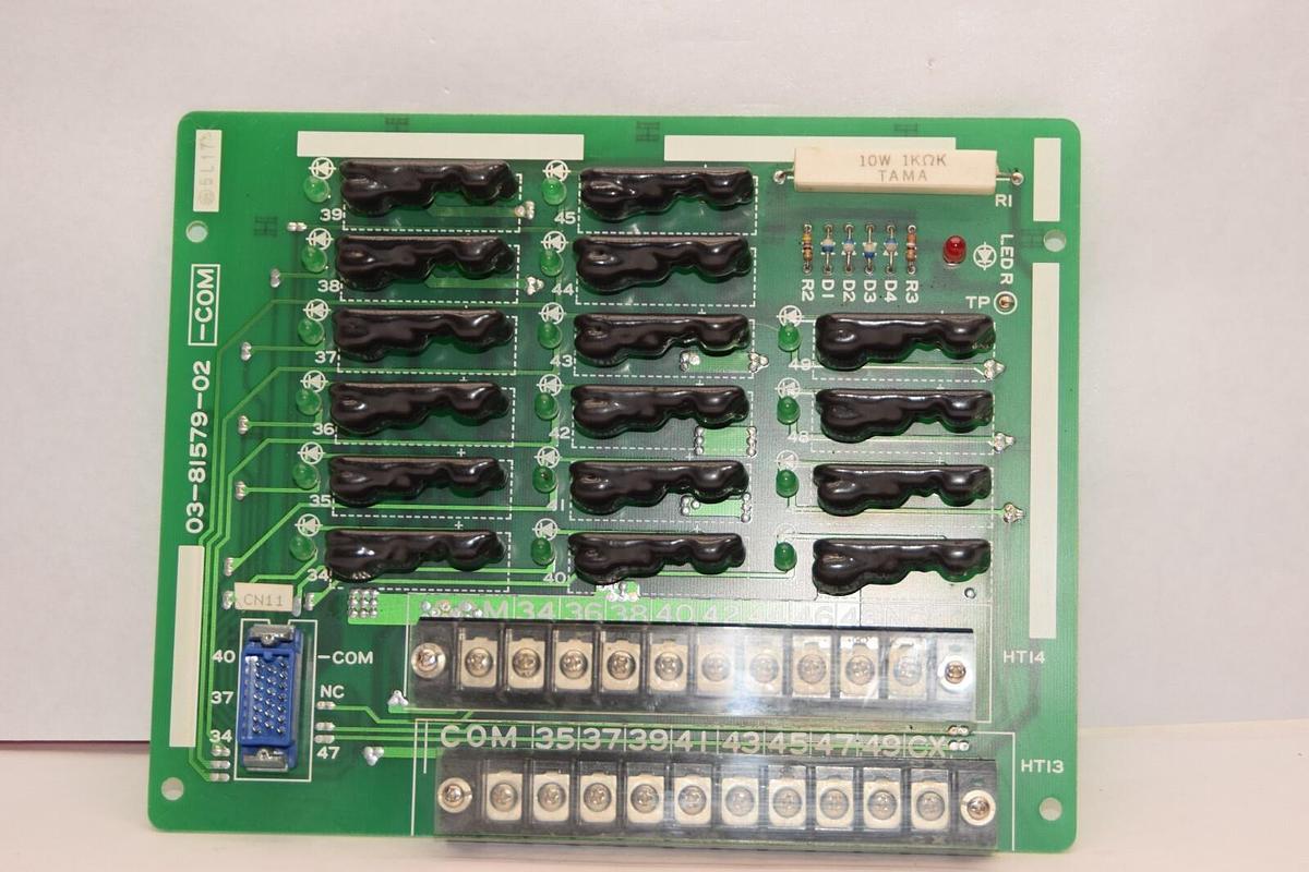 Used MITSUBISHI 03-81579-02-COM , 03-81579-02 Circuit Board