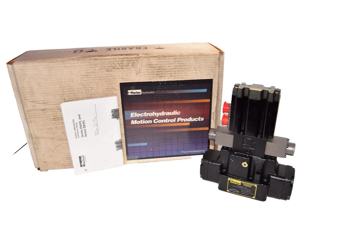 PARKER Proportional Servo Valve D41FLE21DC4NW0013 D1FVE02BCVW0A13 (NIB)