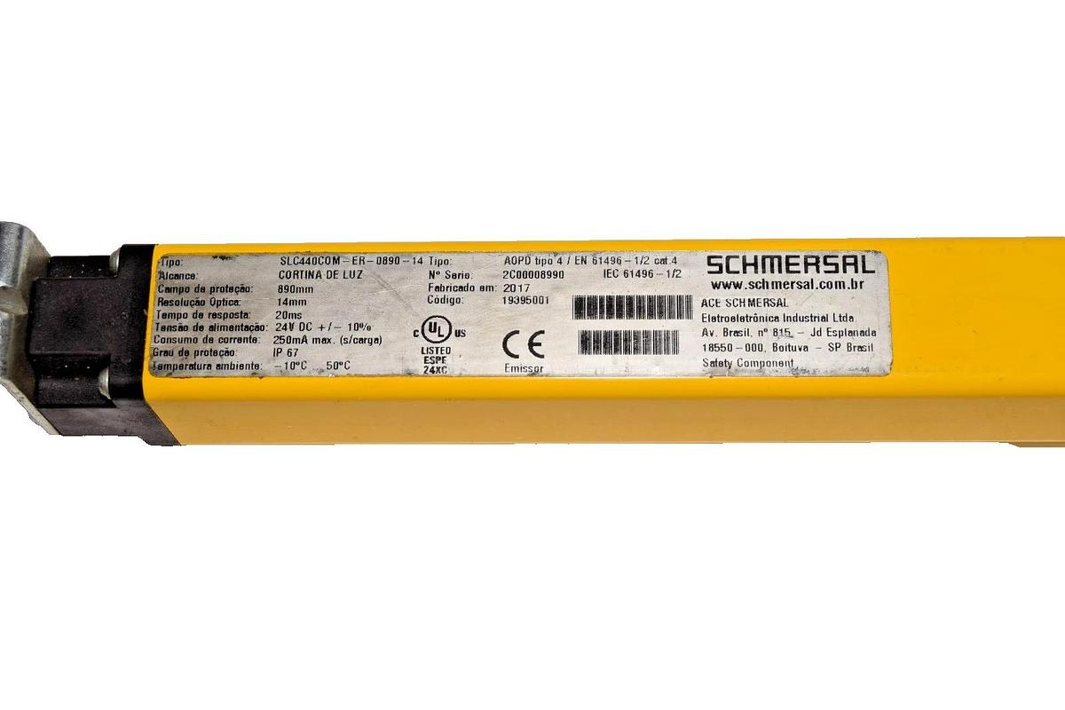Schmersal Safety Light Curtain EMITTER only  SLC440COM-ER-0890-14 24VDC (New)