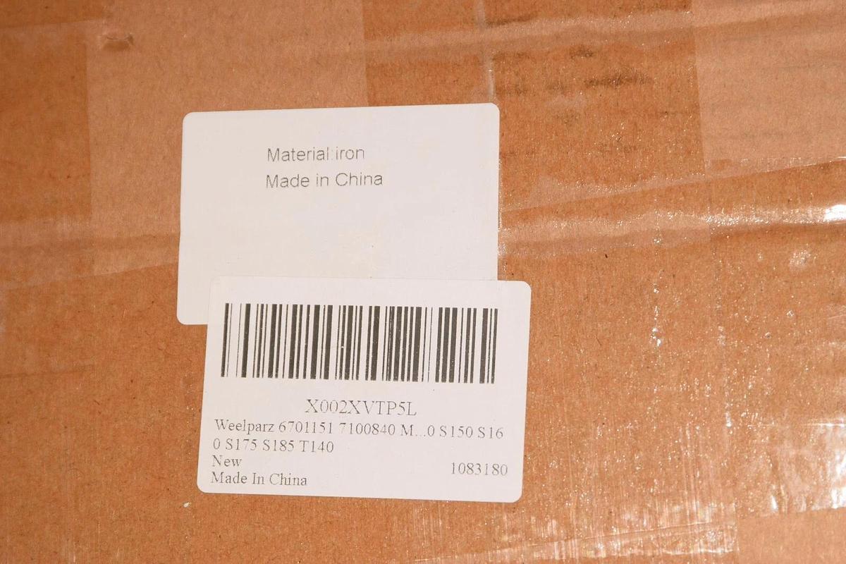 (NEW) WEELPARZ 6701151 7100840M Exhaust Pipe and Muffler