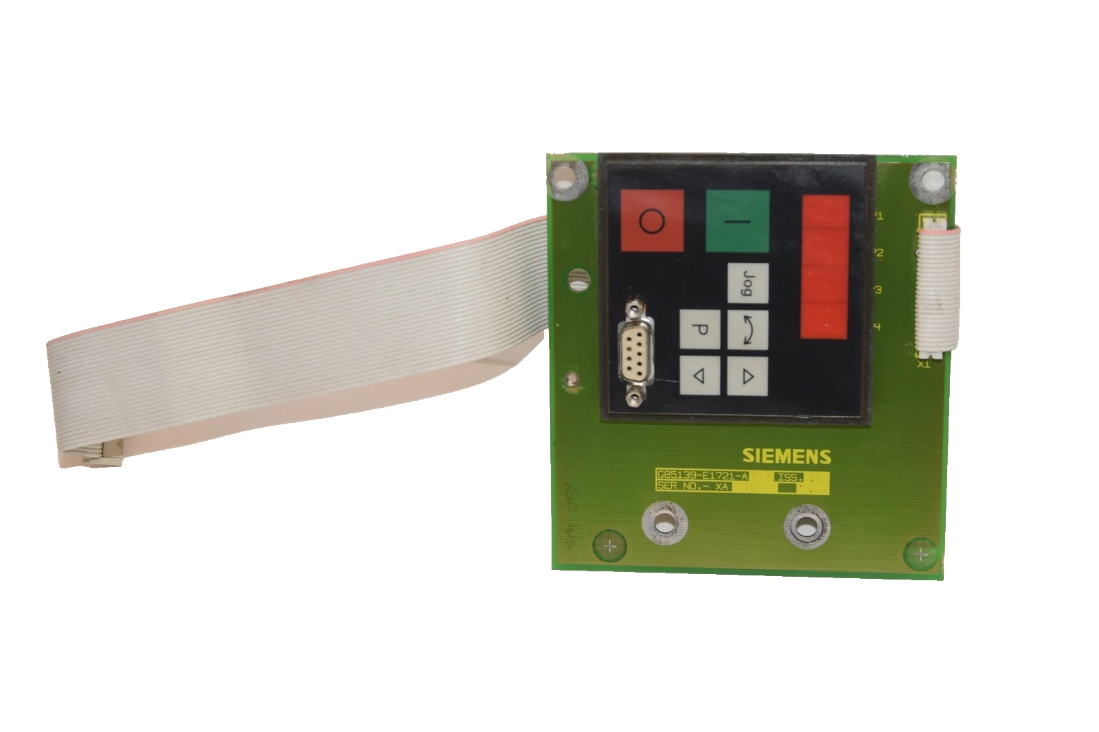Used SIEMENS G85139-E1721-A Key pad card  G85139-E1721-A876 Keypad