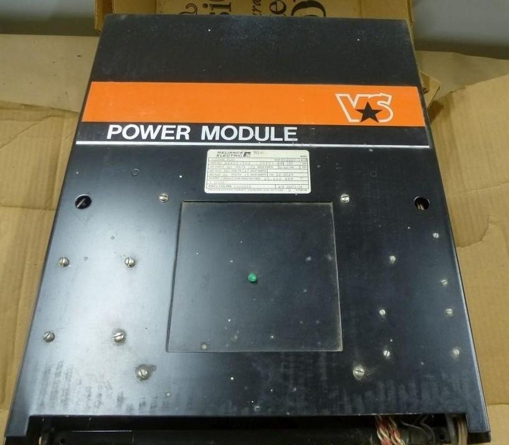 Used RELIANCE ELECTRIC FLEXPAK PLUS 100HP POWER MODULE 802220-14VE 500VDC 460VAC