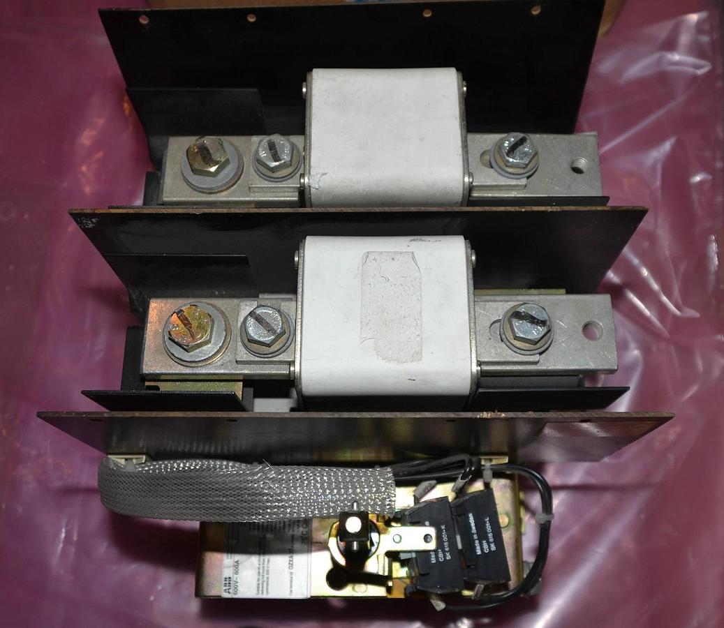 Used ABB FUSE SWITCH OESA-F600JT6-2/PTM OESA-F600JT6 2 PTM OESAF600JT62PTM