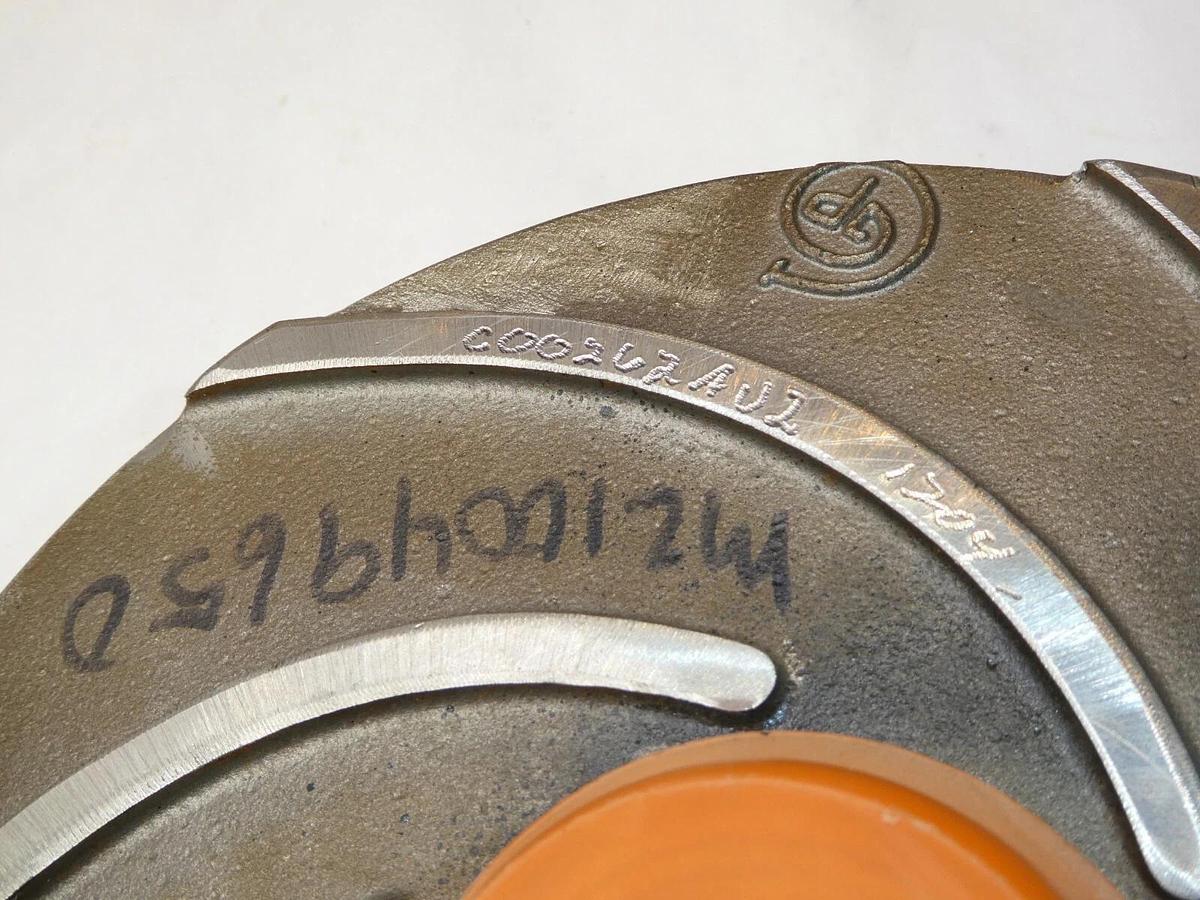 Refurbished GOULD-PUMP 28607 CN7M M210049650 C00262AU2 7.5" Stainless S/S 6 Vane Impeller