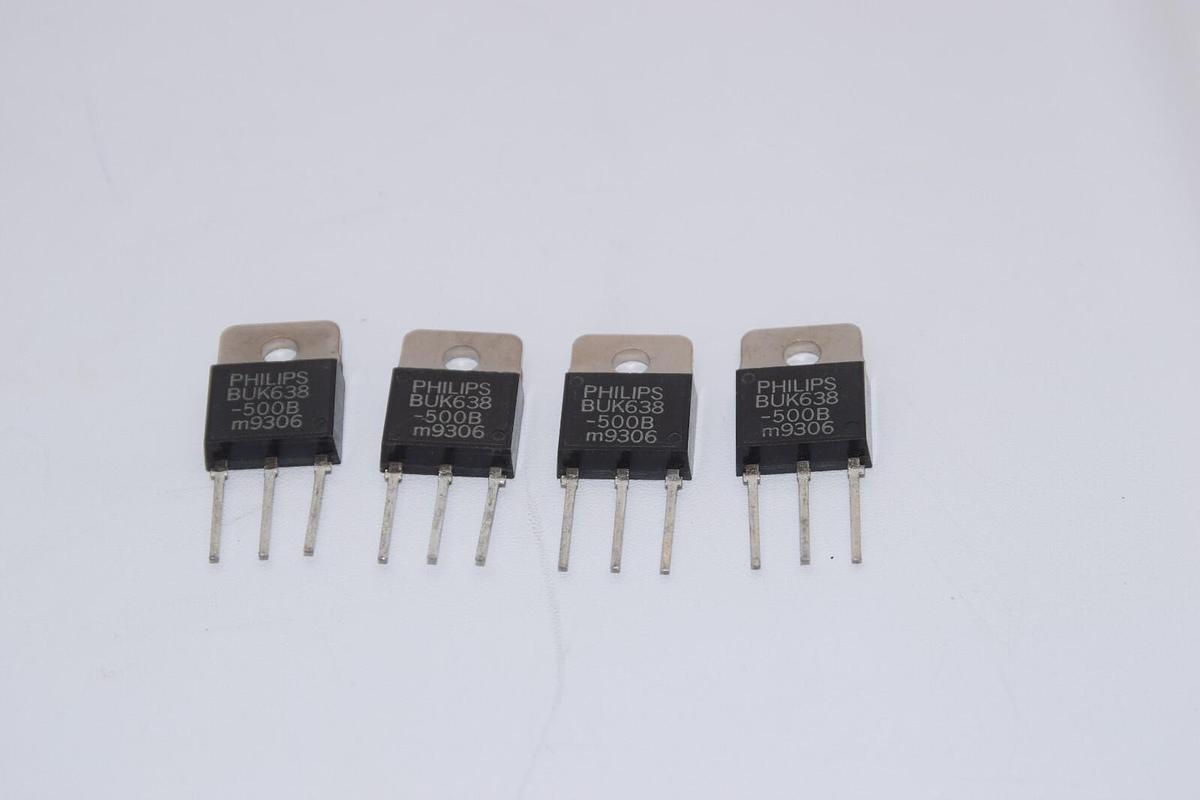 (Lot of 4) PHILIPS BUK638-500B Transistor