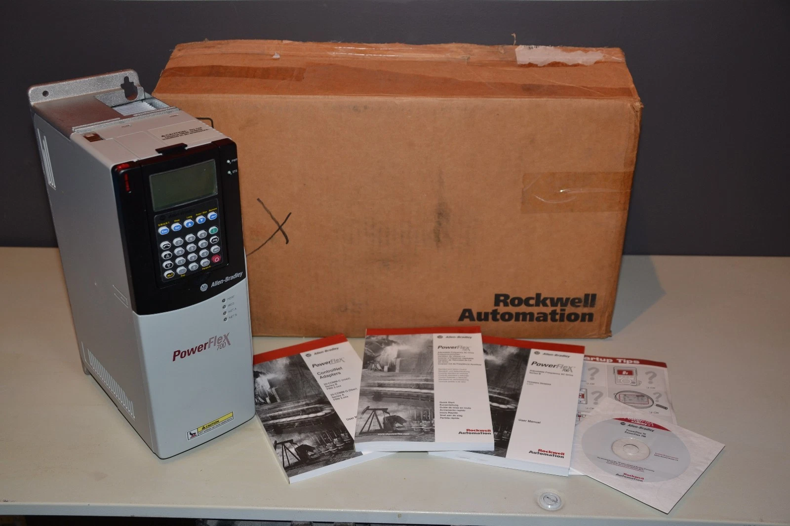 Allen-Bradley PowerFlex 700 1 HP 20BD2P1A3AYNACC0 480 VAC
