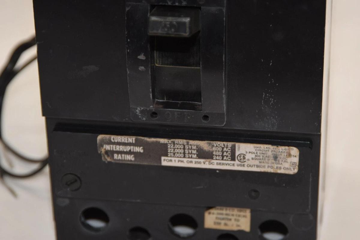 (NEW) SQUARE D KAL361501021 150A 150 Amp 150 A Circuit Breaker