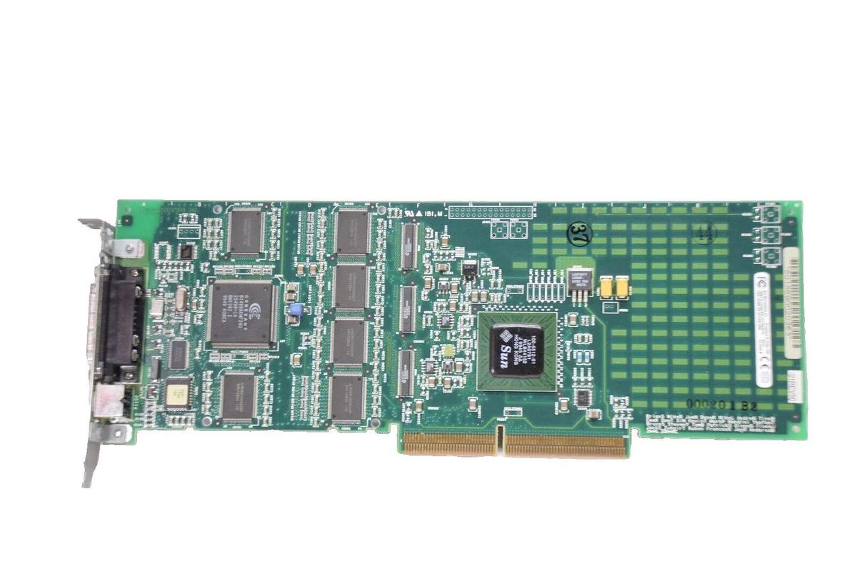 Used SUN MICROSYSTEMS INC. FFB2+VDB-01 FFB2+VDB-01 Rev 50 Circuit Board Card