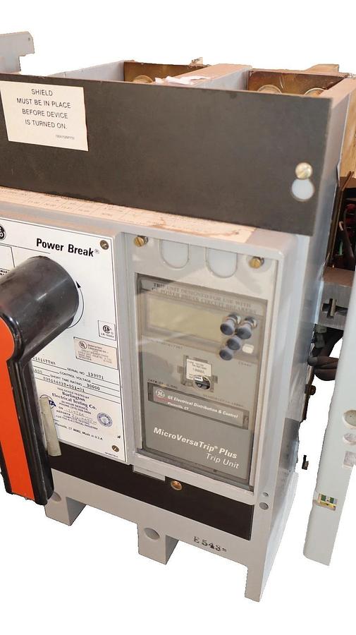 Refurbished GE General Electric Breaker Power Break 1600A Amp TC1616TTHR TR16B1000 C216LSHG