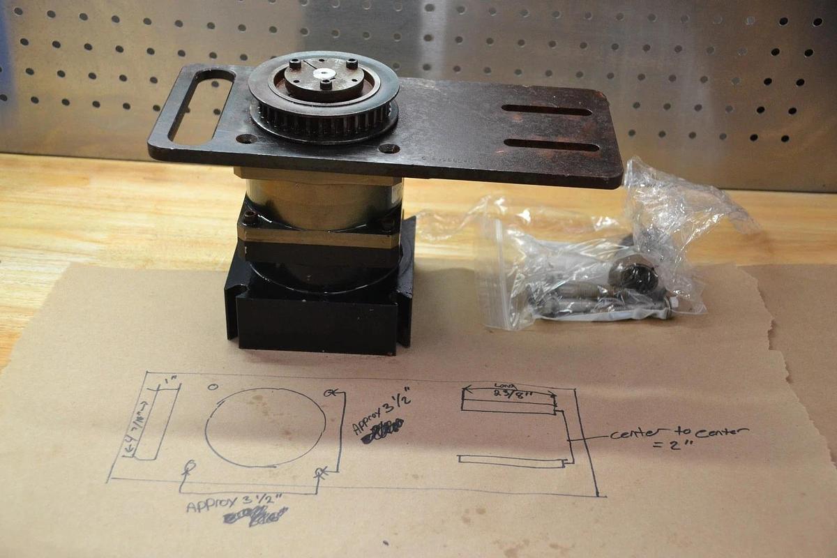 Used THOMSON MICRON TRUE PLANETARY GEARHEAD NT42-005-P00-P 34-613-153-5765 SIZE SZ 42
