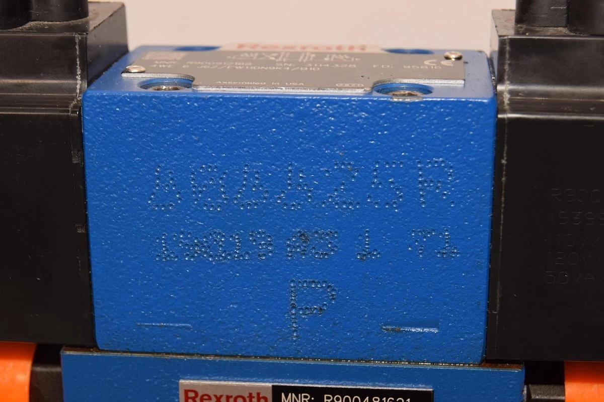 Rexroth Valve 4WEH16J72/6EW110N9ETK4/B10 R900939187 4WE6J62/EW110N9K4/B10 NEW