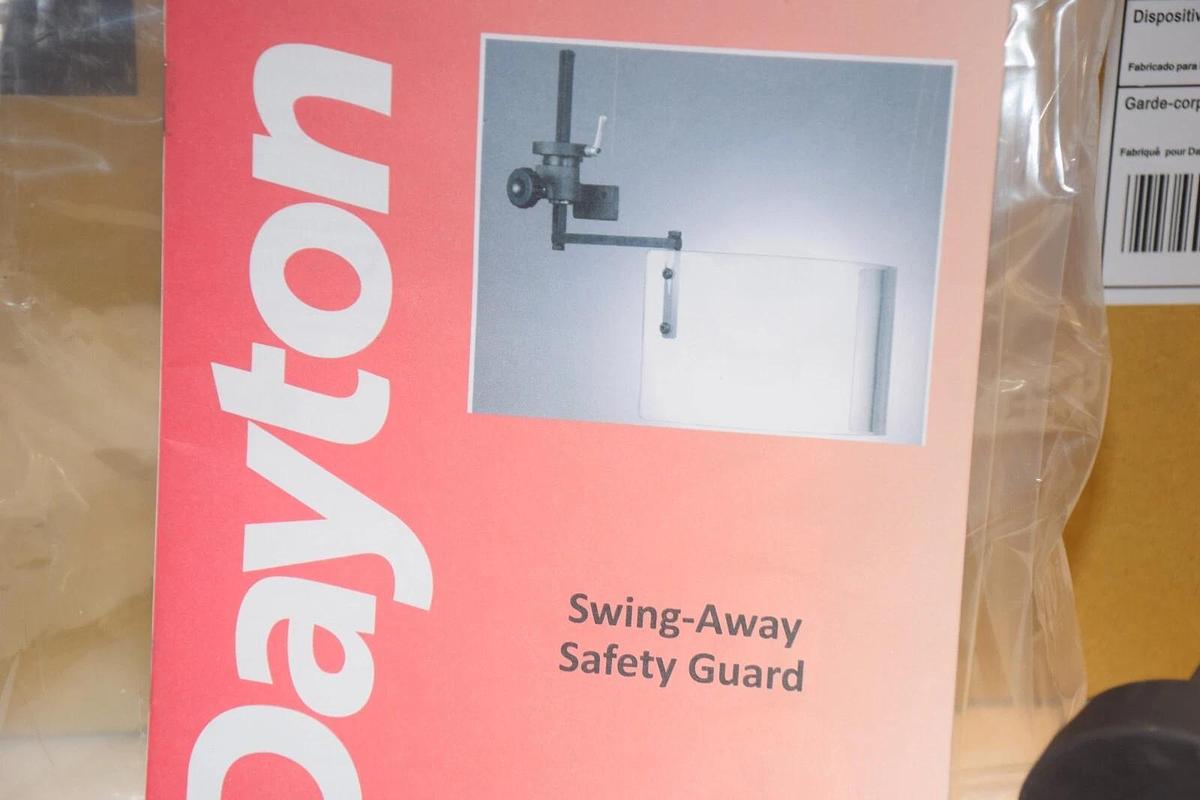 (NEW) DAYTON 36FX30 Swing-Away Safety Guard