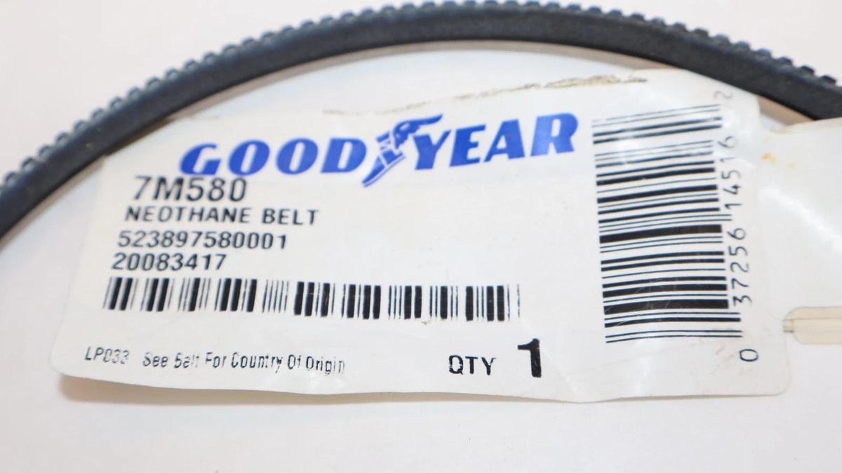 (NEW) GOODYEAR 7M580 Neothane Belt USA