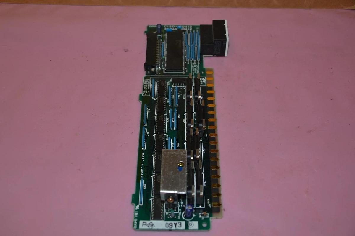 Used OMRON CIRCUIT BOARD C120-0D412 C120 0D412 C1200D412 3G2A6-0D412