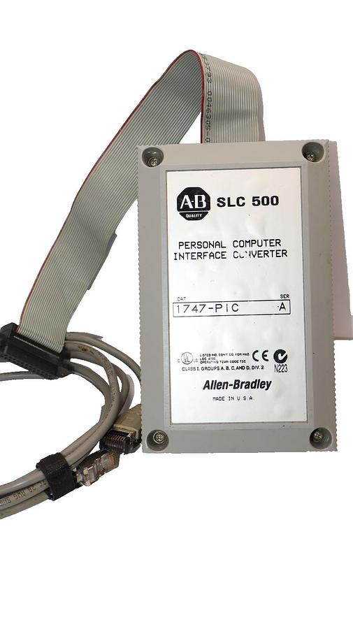 Used Allen Bradley Personal Computer Interface Converter 1747-PIC SLC 500 Series A