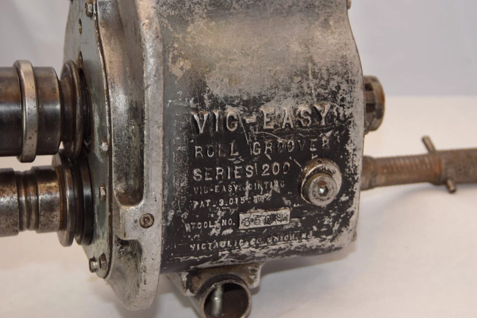 Used VICTAULIC VIC-EASY Series 200 Tool No. 3509 Roll Groover