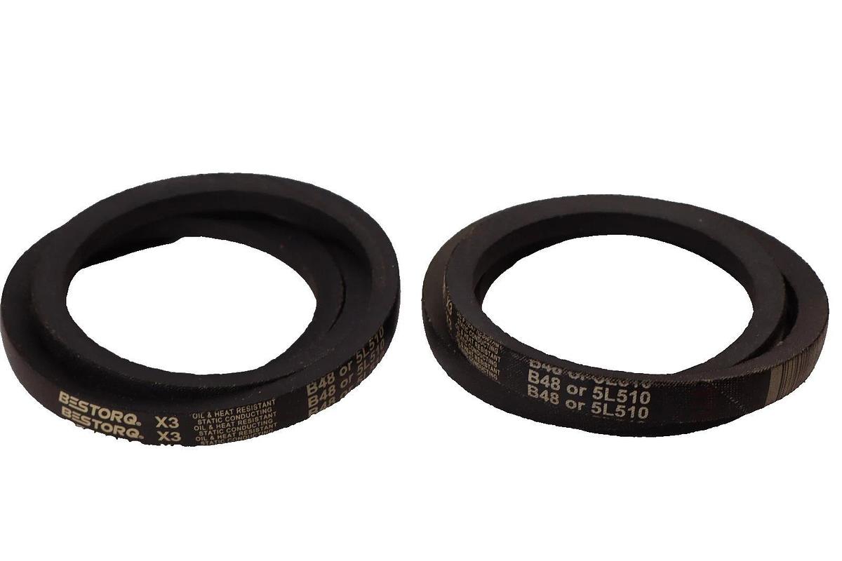 Bestorq Belt X3 B48 , 5L510 V-Belt (New - Lot of 2)