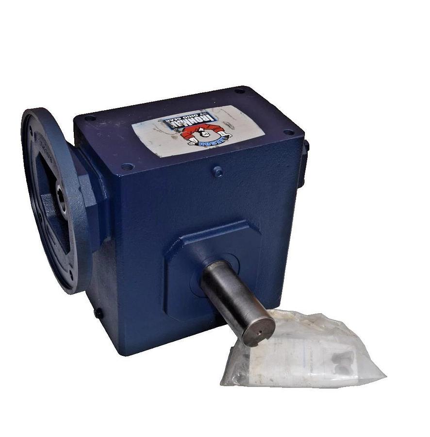 IronMan Ohio Gearbox Worm Speed Reducer W8420304.00 BMQ842-15-180-R 15:1 NOS