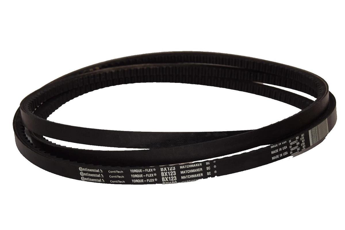 Continental Cogged Belt V-Belt BX123 Torque-Flex Matchmaker USA (New)