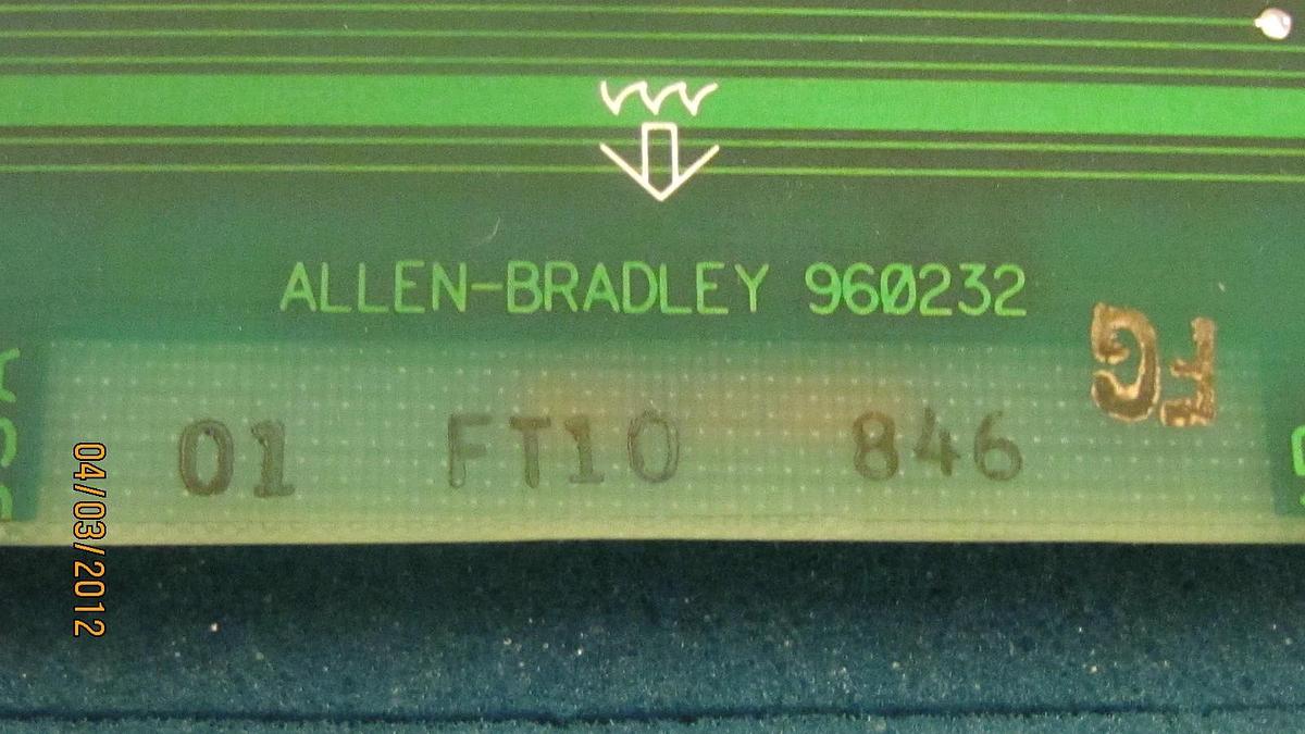 Used ALLEN BRADLEY RAM MEMORY MODULE 1772-ME16 1772 ME16 960232 REV-1 1