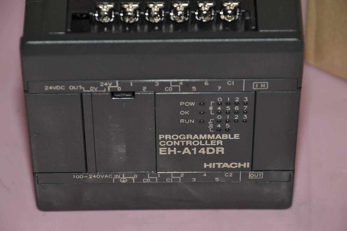 HITACHI Programmable Controller EH-A14DR EHA14DR 50/60Hz 24vdc (NOI)