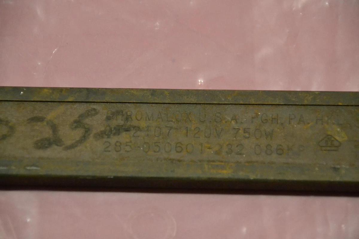 Chromalox Heater 0T-2107 120v 750w 750 W Watt 285-050601 232 252RP NEW