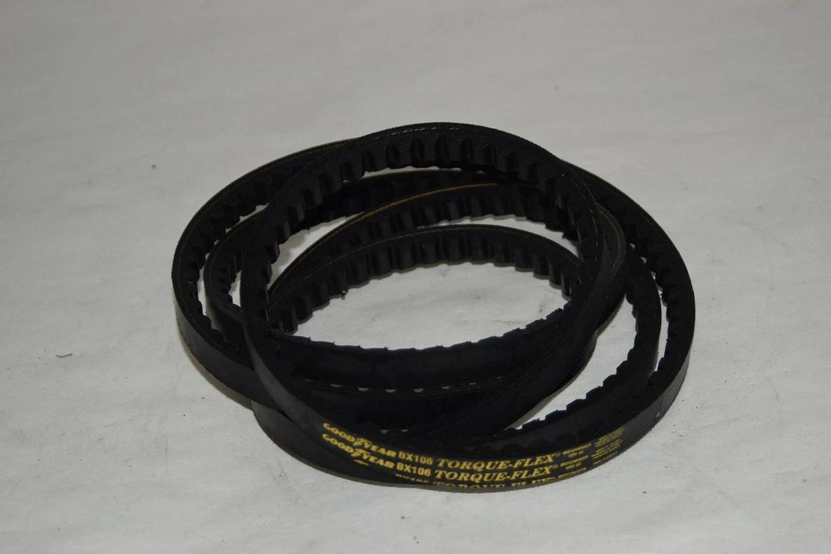 (New) Goodyear BX106 Cogged V-Belt BX 106 Vbelt BX-106 V Belt