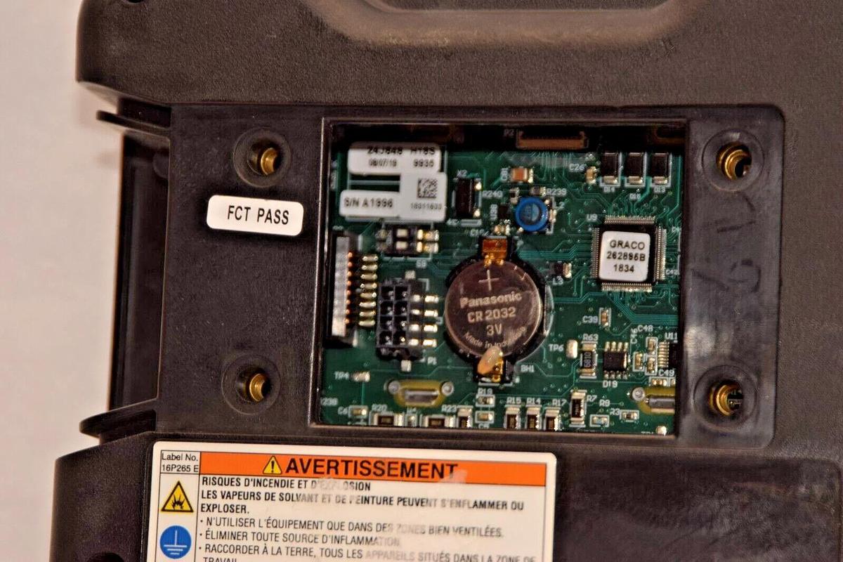 Used Graco E-Flo DC Operator Interface Module Display Panel Controller *Missing cover