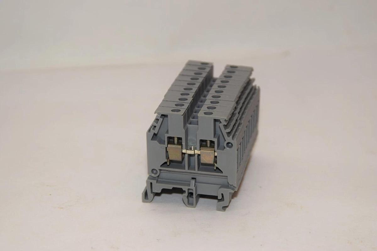 (NEW - Box of 50) ENTRELEC 11511607 4mm2 10awg 14-12awg Terminal Block