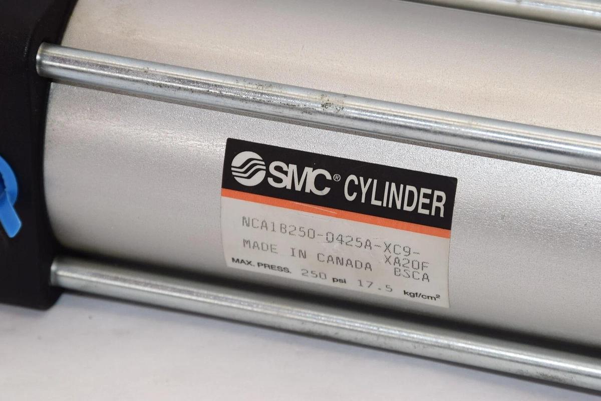 (NEW) SMC NCA1B250-0425A-XC9-XA20F Tie Rod Cylinder