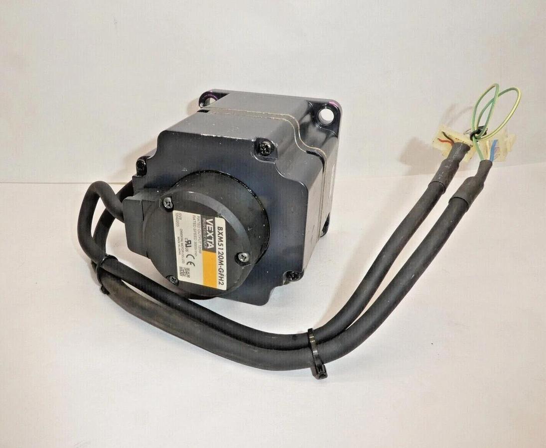 Used Oriental Motor Vexta Brushless DC Servo Motor BXM5120M-GFH2 120w 3000r/min