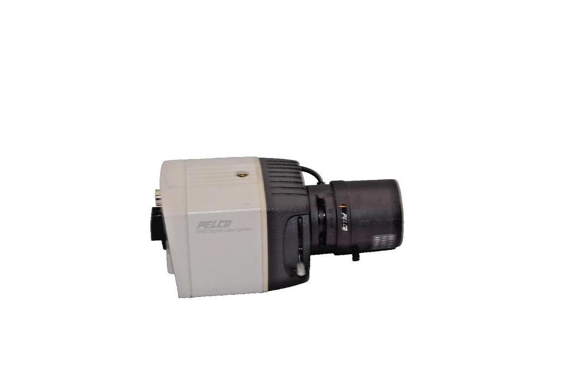 Used Pelco CCC5100H-6A Color Camera With Computar 2.8-12mm 1/3" Lens