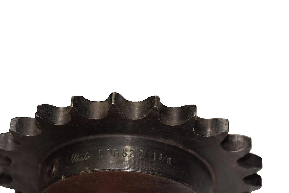 Martin 50BS22 1-3/8 1-1/2" Bore 22 Teeth Sprocket (New)