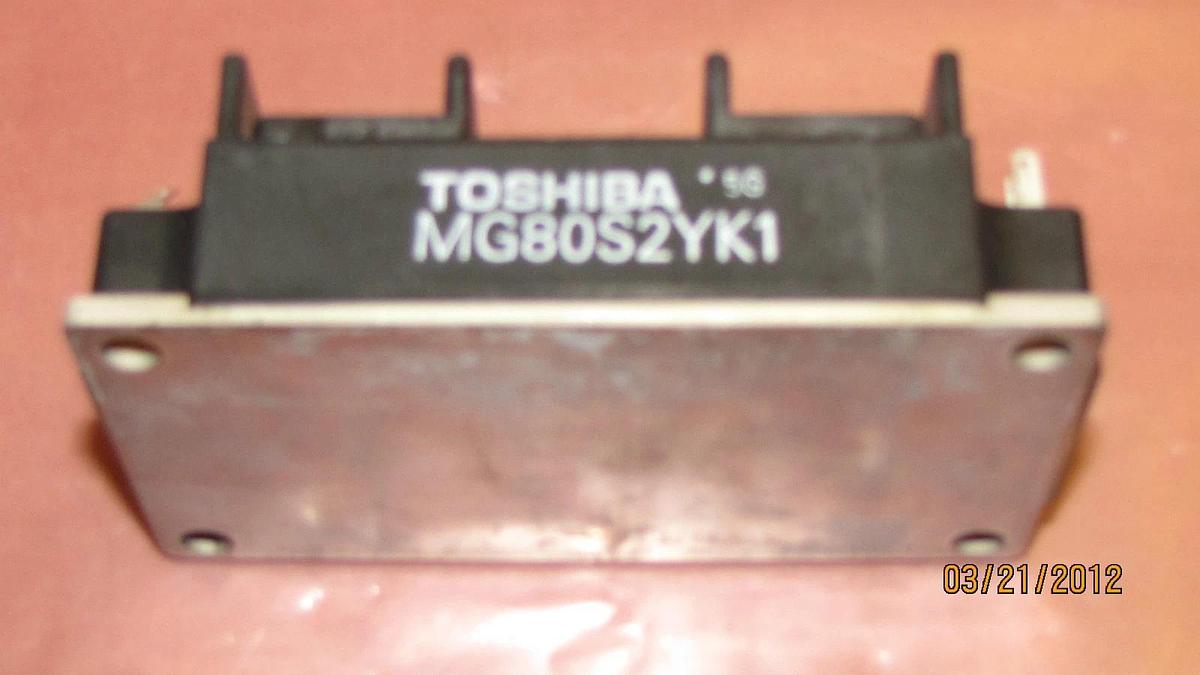 Used TOSHIBA POWER DISTRIBUTION MODULE MG80S2YK1