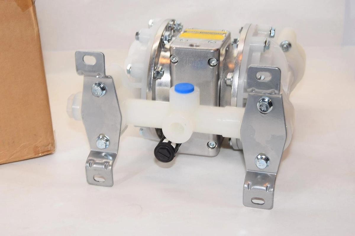 (NEW) AMAZON COMMERCIAL B07T61JF2Z 13GPM Hevy Duty Dbl Diaphragm Transfer Pump