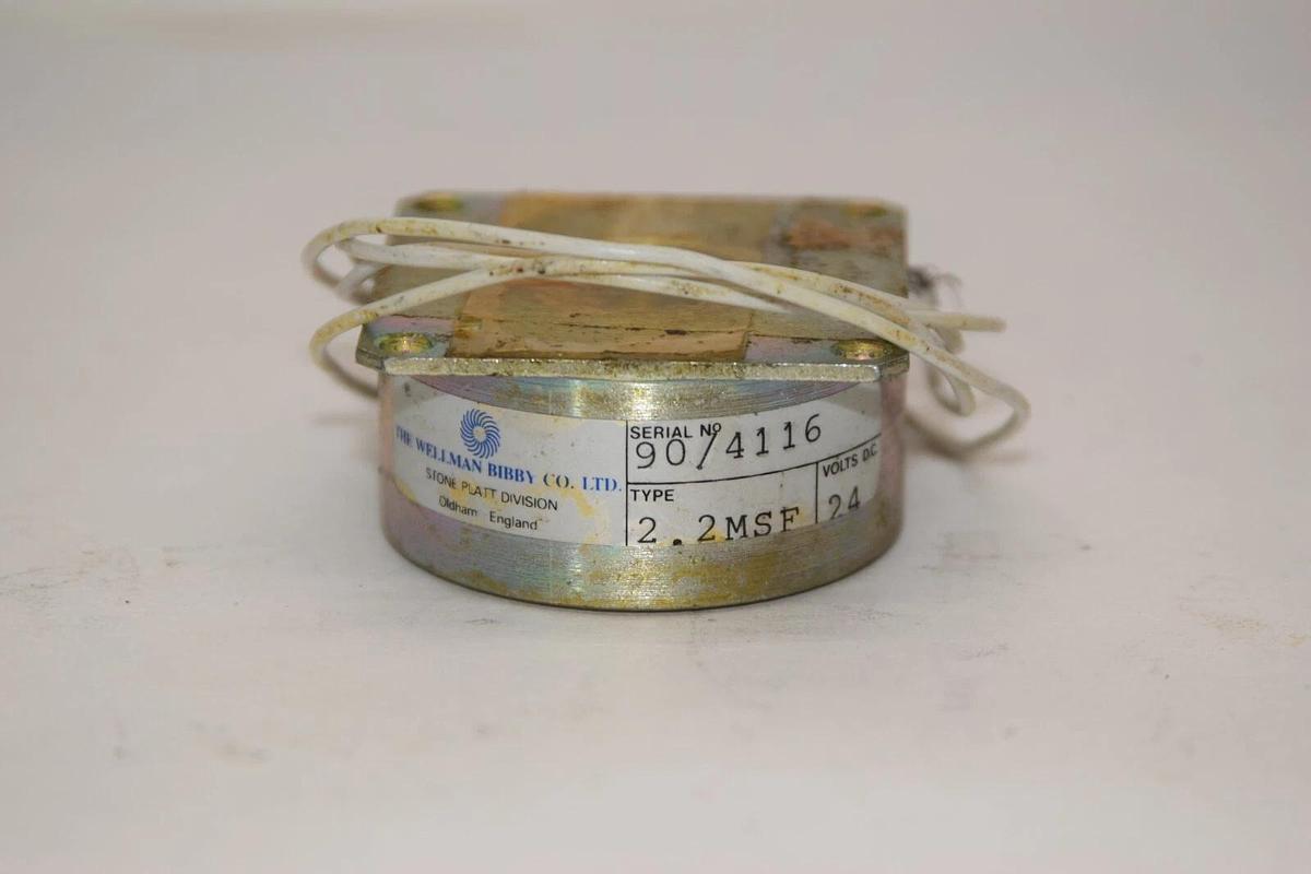 (NEW) THE WELLMAN BIBBY CO. 2.2MSF 90/4116 24Vdc Motor Clutch Brake