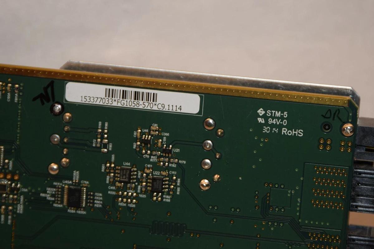 Used AMX 50-1058-57 FG1058-570 FG1058-580*C9.1114 DGX DXLink Input Board