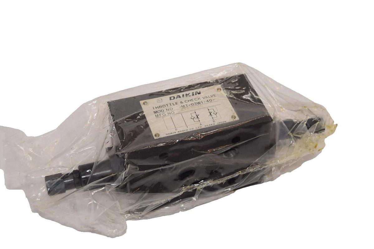 (NEW) DAIKIN MT-03WI-40 , MT03WI40 Throttle & Check Valve
