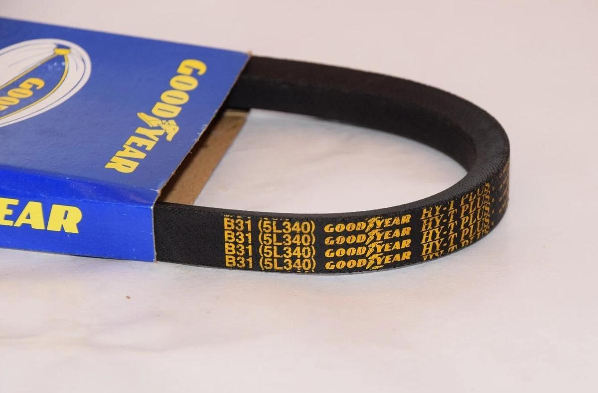 GOODYEAR V-Belt Belt B31 5L340 Hy-T Plus Matchmaker (NEW Lot of 2)