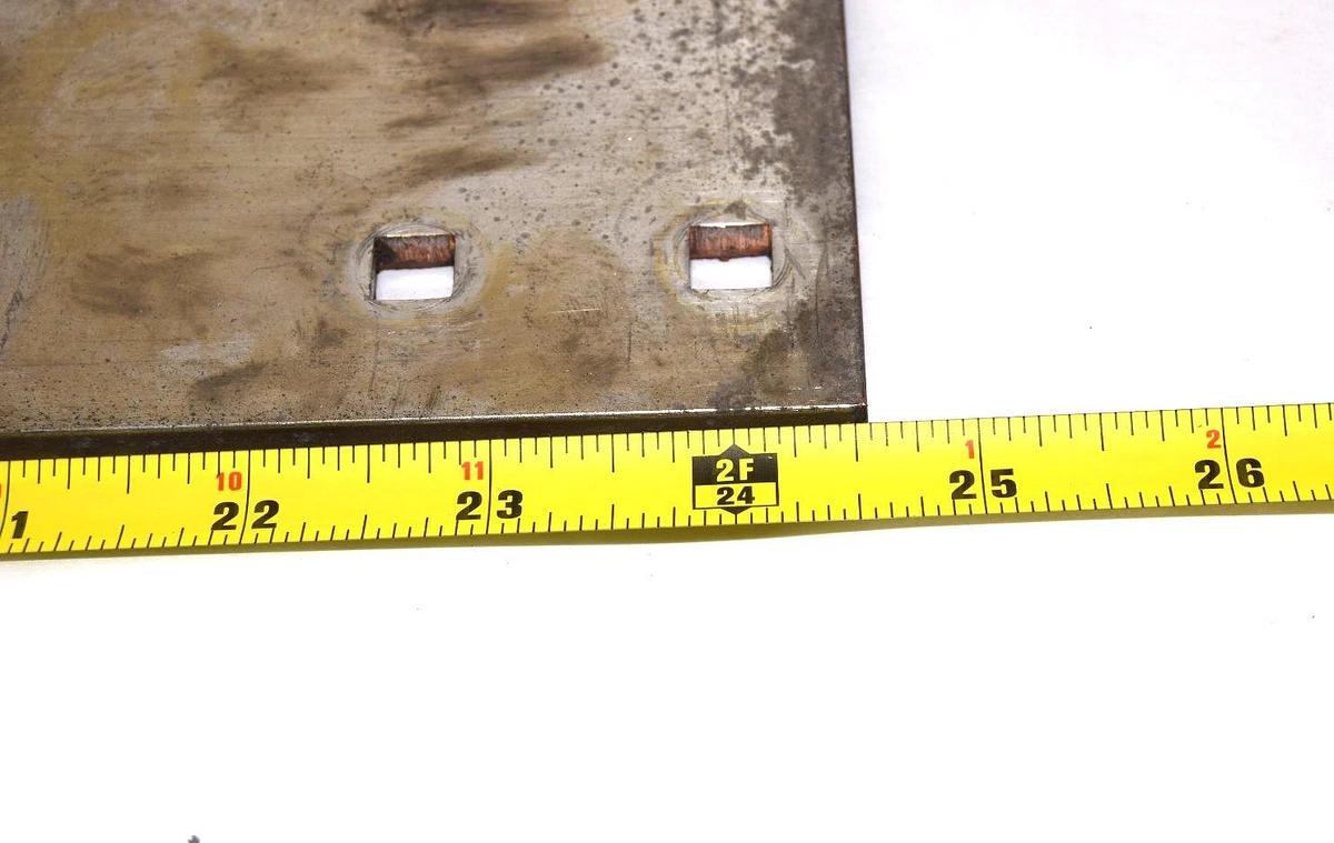 Used Buss Bar 24-1/2" x 3" x 1/4" Copper