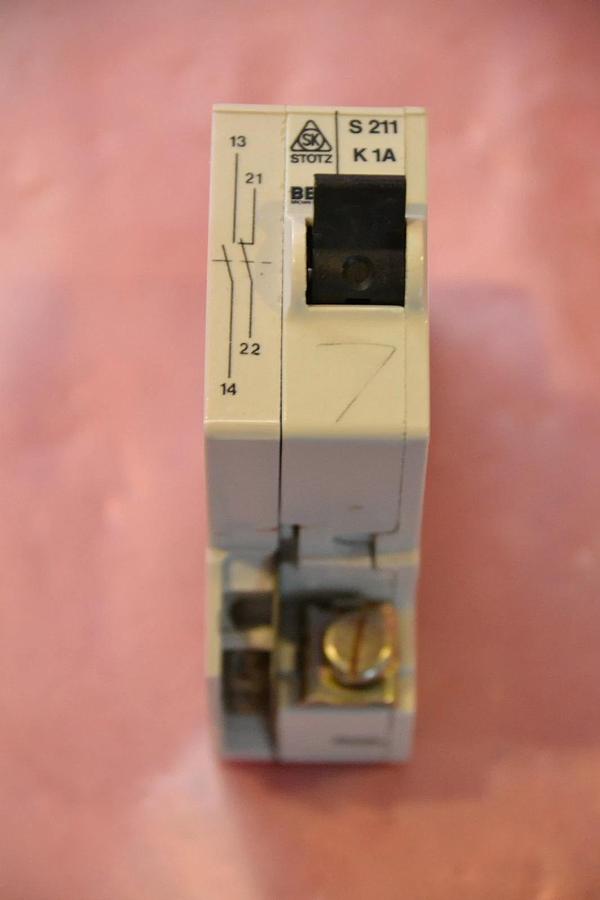 Used STOTZ BBC BROWN BOVERI S 211 K 1A S211K1A S-211-K-1A