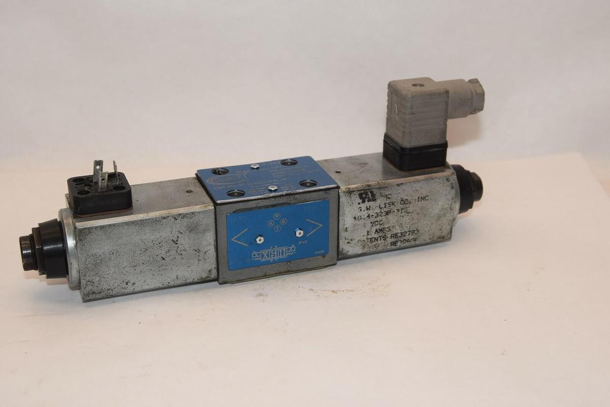 Used CONTINENTAL HYDRAULICS ED03M-3F10-GD-24L-B Directional Control Valve